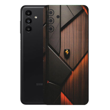 Samsung A/S Series Phone Skins (All Models) - Lambo Beauty Wood Pattern Sober - Matte Finish (M-51) Samsung Galaxy A13 (5G)
