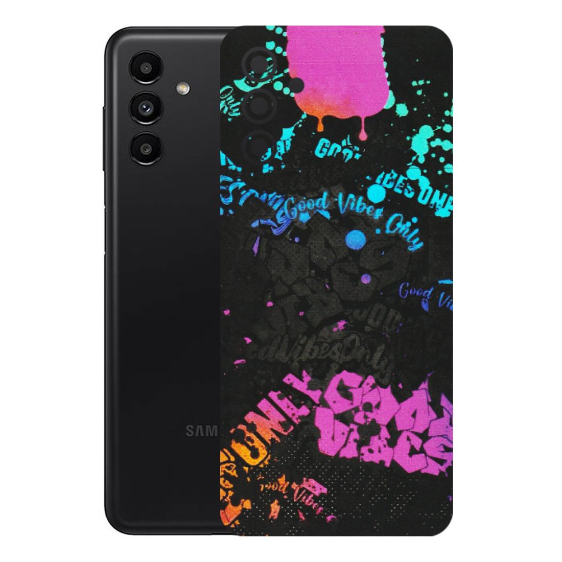 Samsung A/S Series Phone Skins (All Models) - Majestic Black Vibes - Matte Finish (M-62) Samsung Galaxy A13 (5G)
