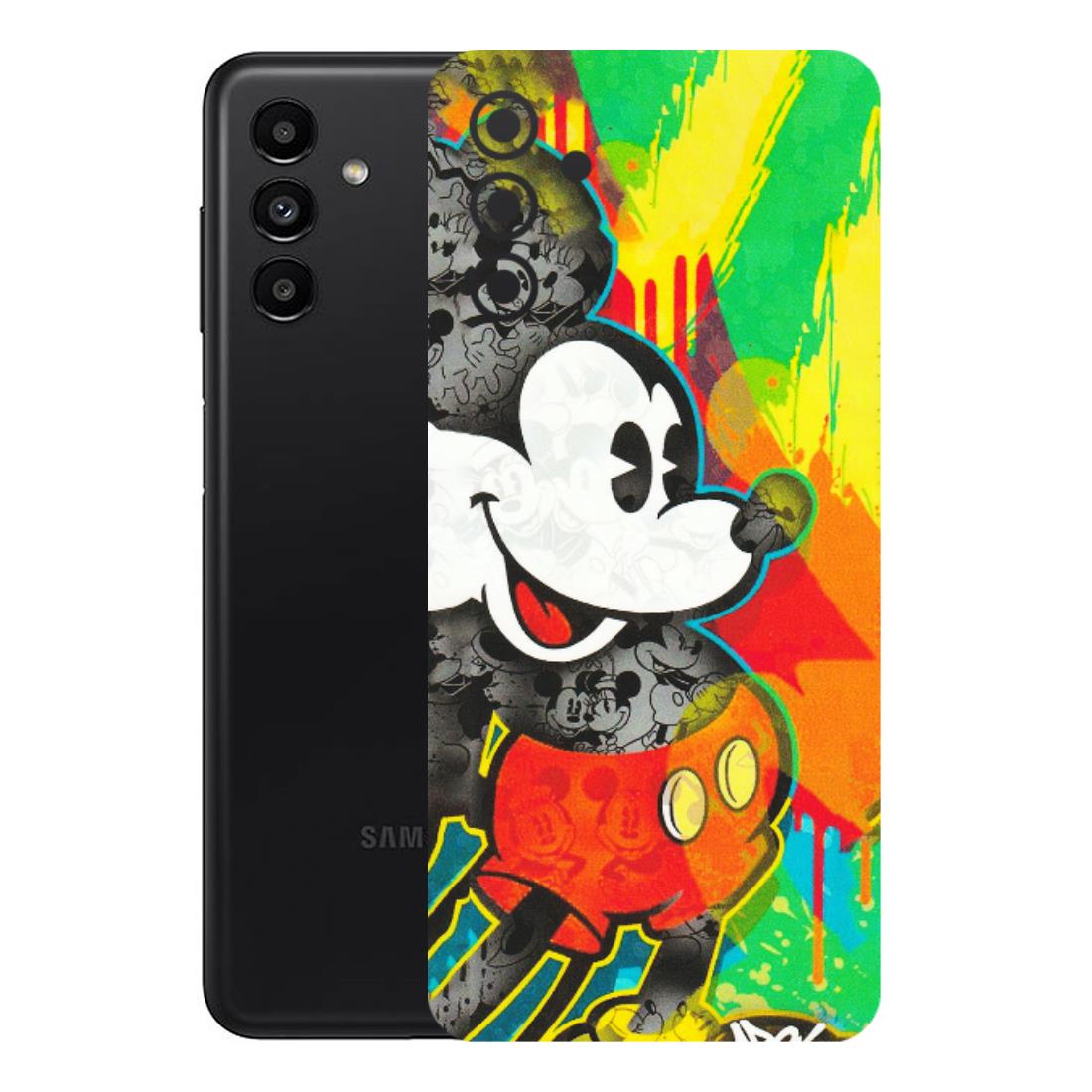 Samsung A/S Series Phone Skins (All Models) - Multiple Mickey With Colourful Texture - Matte Finish (M-84) Samsung Galaxy A13 (5G)