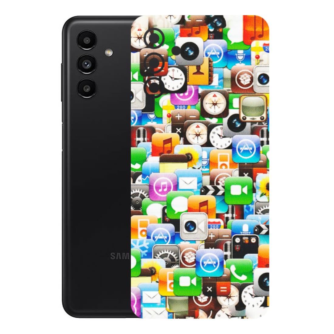 Samsung A/S Series Phone Skins (All Models) - All Apple Icons - Matte Finish (M-93) Samsung Galaxy A13 (5G)