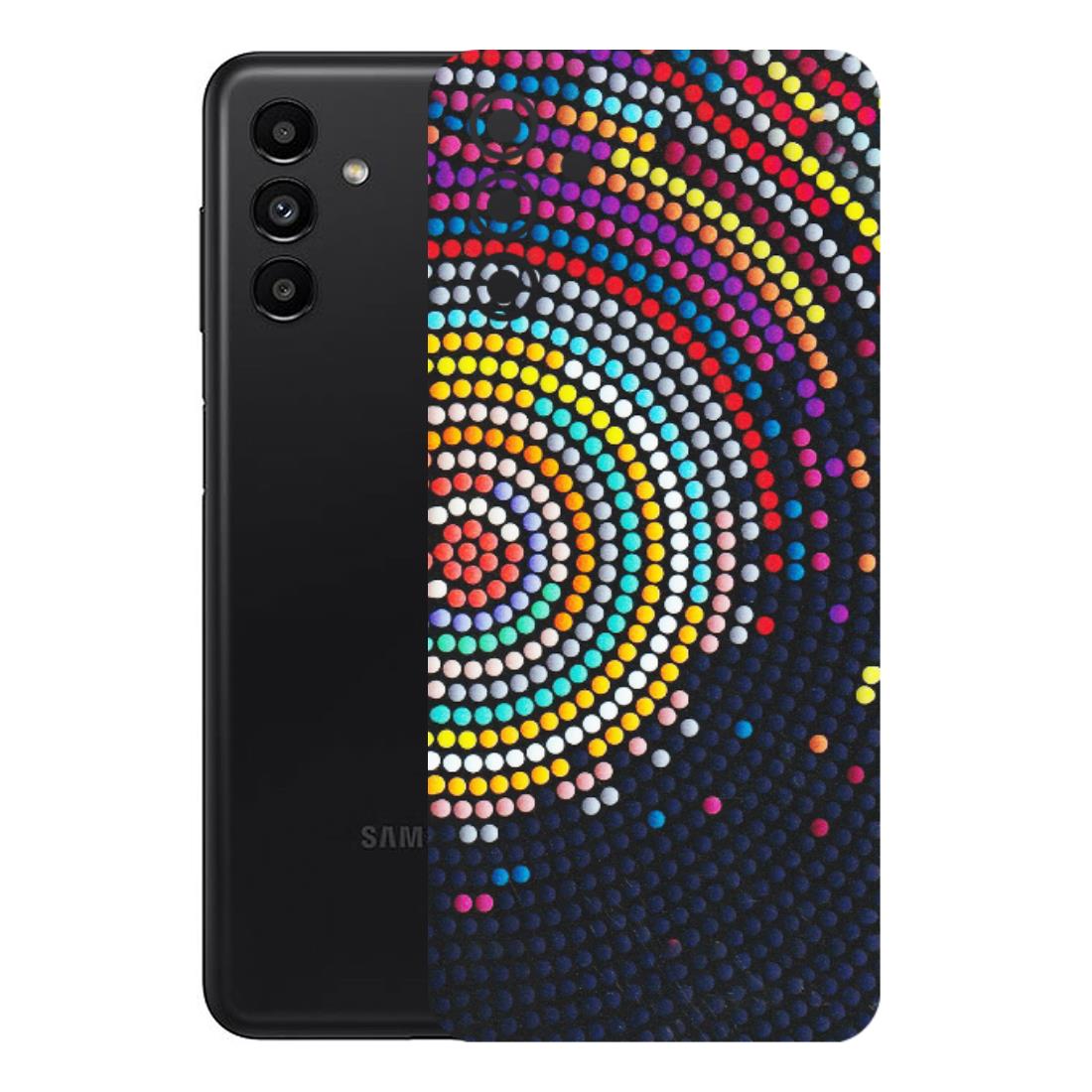 Samsung A/S Series Phone Skins (All Models) - Rainbow Dot Mandala - Matte Finish (M-97) Samsung Galaxy A13 (5G)