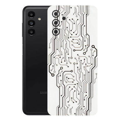 Samsung A/S Series Phone Skins (All Models) - Tech Circuits - Transparent Finish (T-03) Samsung Galaxy A13 (5G)