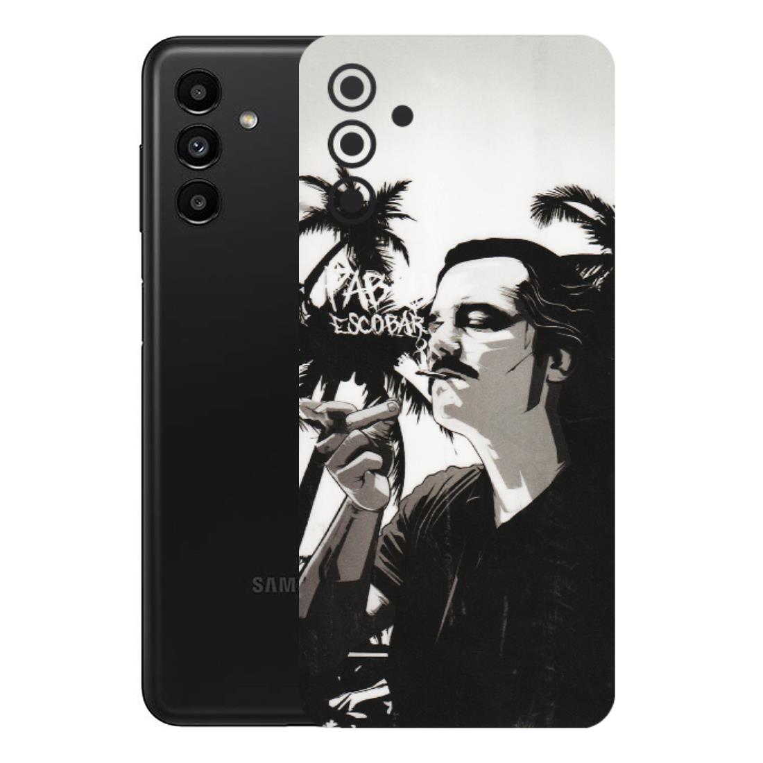Samsung A/S Series Phone Skins (All Models) - Pab Escobar - Transparent Finish (T-05) Samsung Galaxy A13 (5G)