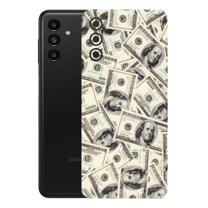 Samsung A/S Series Phone Skins (All Models) - Dollar Lover - Transparent Finish (T-17) Samsung Galaxy A13 (5G)