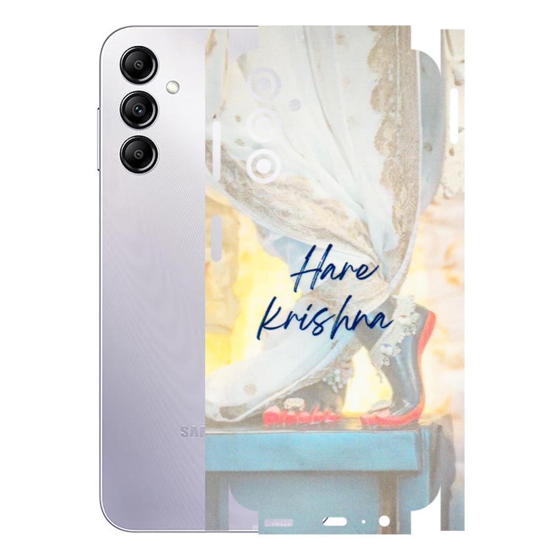 Samsung A/S Series Phone Skins (All Models) - Hare Krishna - 3D Embossed Finish (L-03) Samsung Galaxy A14 (5G)