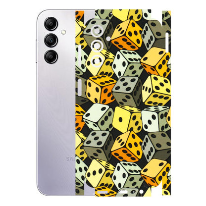 Samsung A/S Series Phone Skins (All Models) - Dices Of Life - 3D Embossed Finish (L-04) Samsung Galaxy A14 (5G)