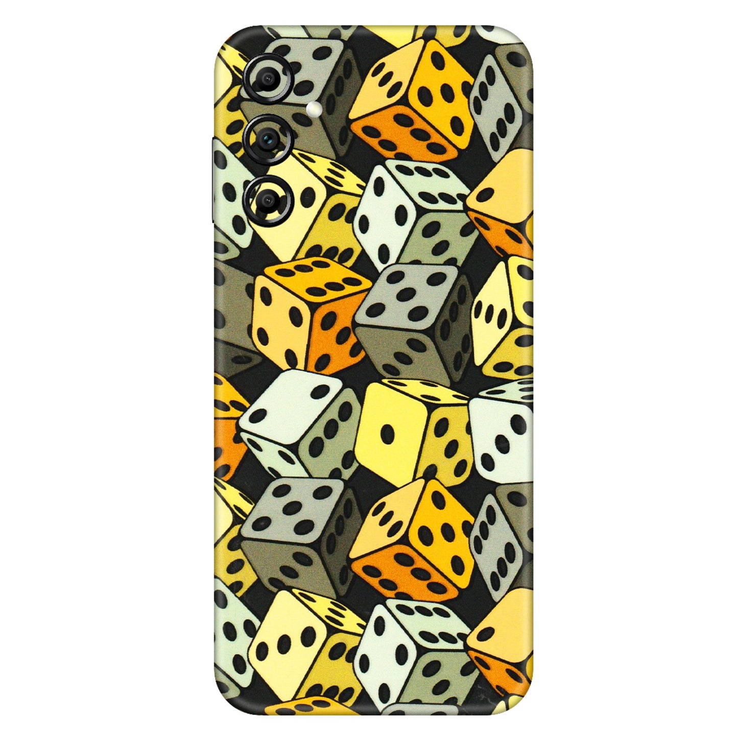 Samsung A/S Series Phone Skins (All Models) - Dices Of Life - 3D Embossed Finish (L-04) Samsung Galaxy A14 (5G)