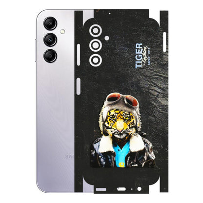 Samsung A/S Series Phone Skins (All Models) - Rider Tiger - 3D Embossed Finish (L-113) Samsung Galaxy A14 (5G)