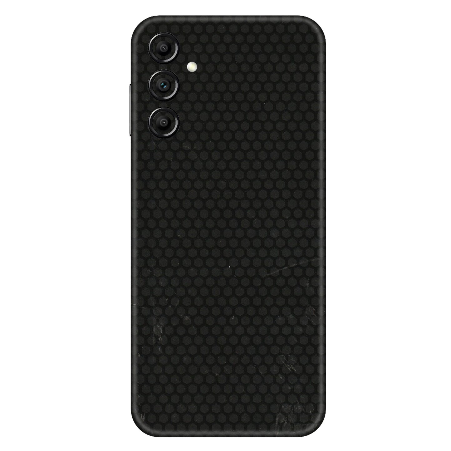 Samsung A/S Series Phone Skins (All Models) - Black honeycomb - 3D Embossed Finish (L-114) Samsung Galaxy A14 (5G)