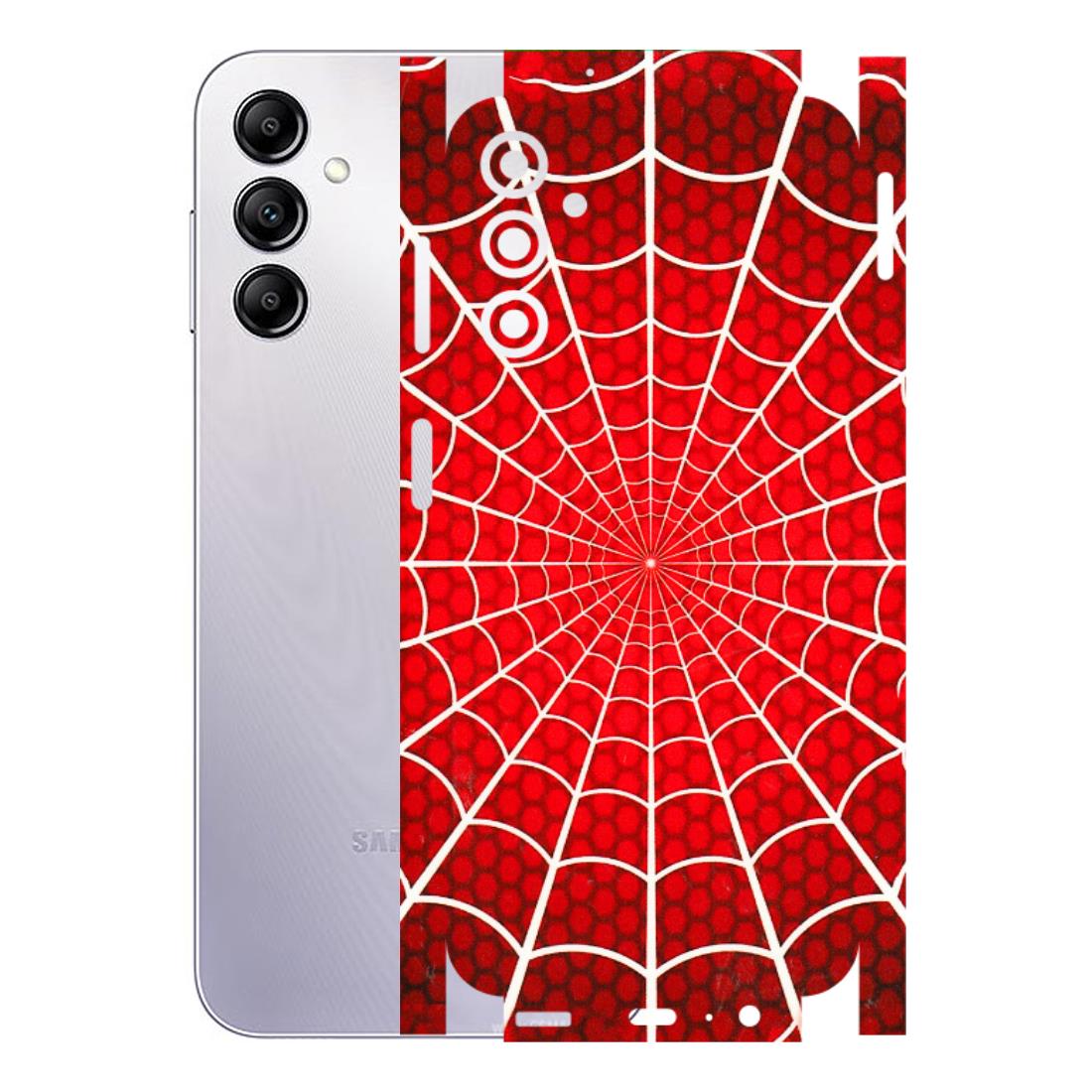 Samsung A/S Series Phone Skins (All Models) - Classic Spidey Web - 3D Embossed Finish (L-115) Samsung Galaxy A14 (5G)