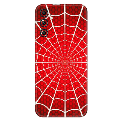 Samsung A/S Series Phone Skins (All Models) - Classic Spidey Web - 3D Embossed Finish (L-115) Samsung Galaxy A14 (5G)