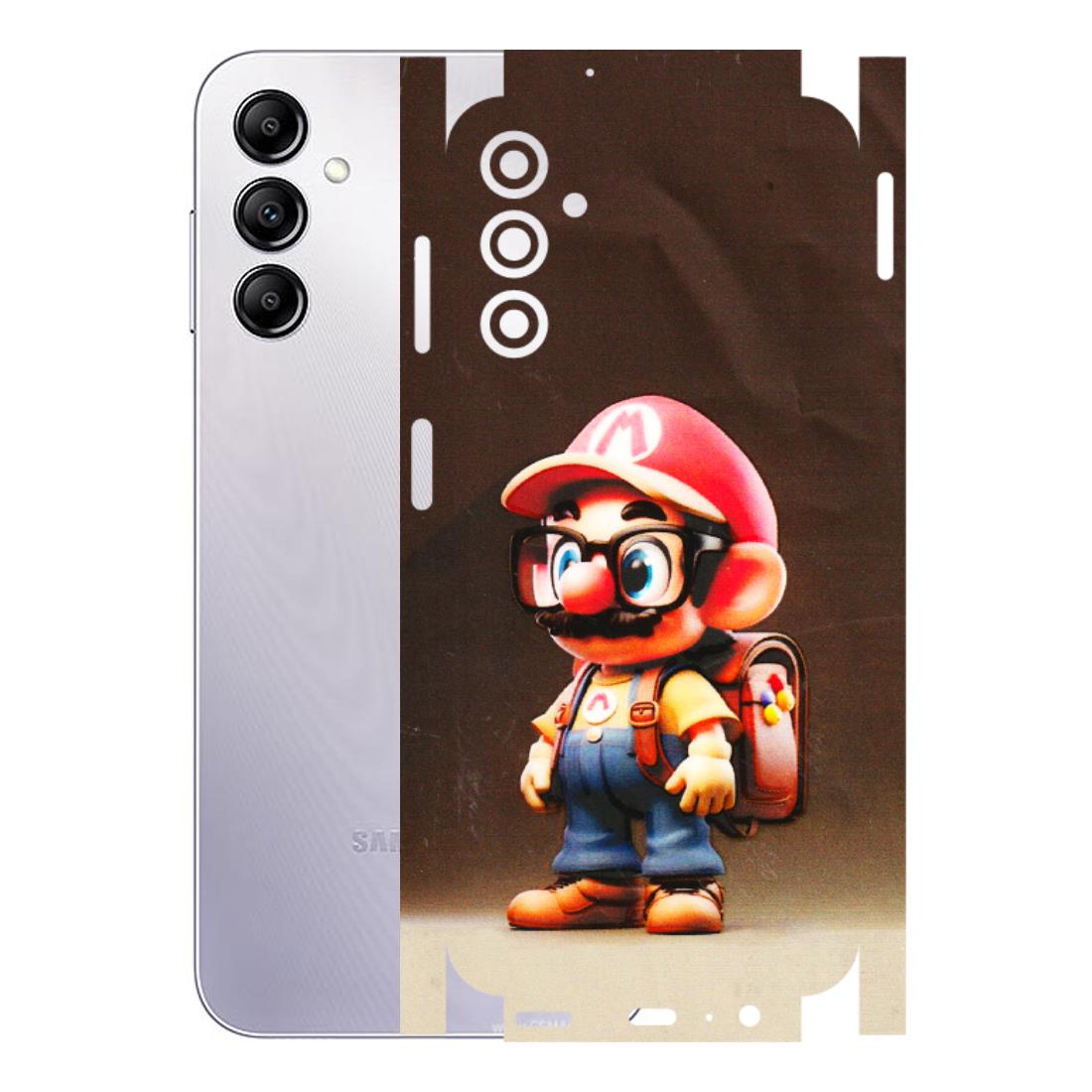 Samsung A/S Series Phone Skins (All Models) - Little Mario - 3D Embossed Finish (L-119) Samsung Galaxy A14 (5G)