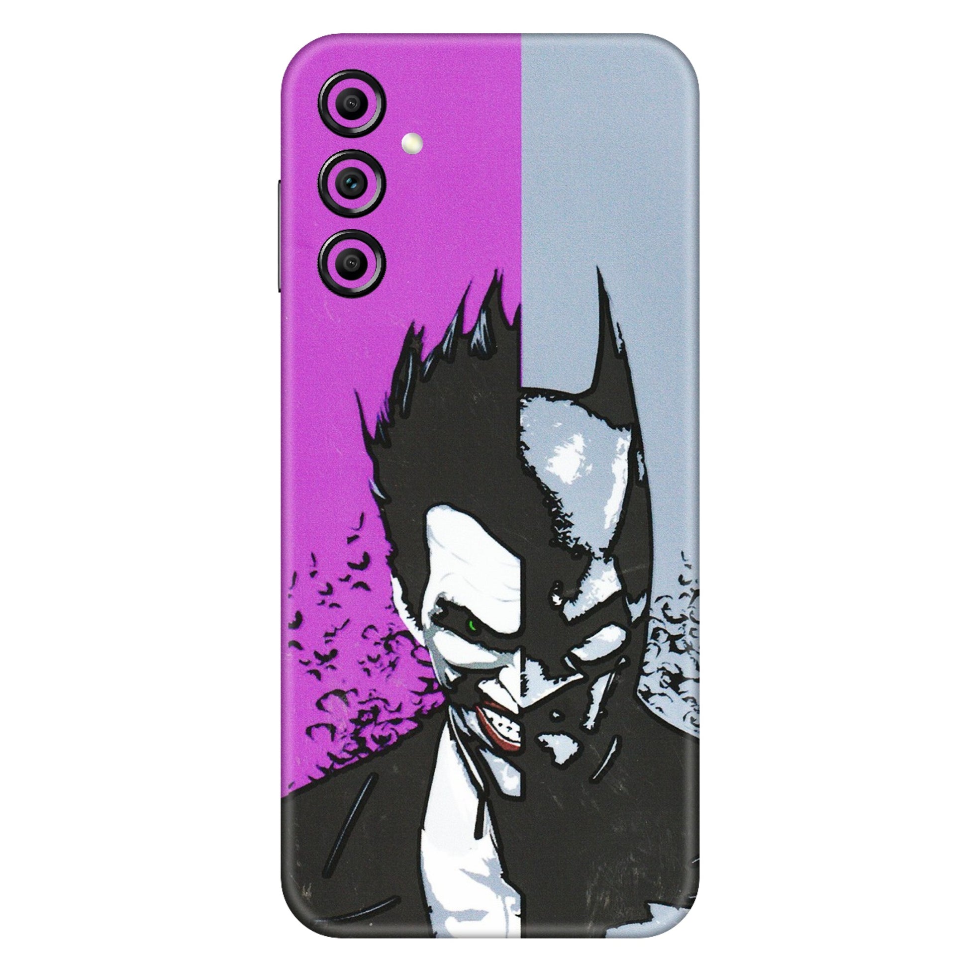 Samsung A/S Series Phone Skins (All Models) - Batman & Joker - 3D Embossed Finish (L-143) Samsung Galaxy A14 (5G)