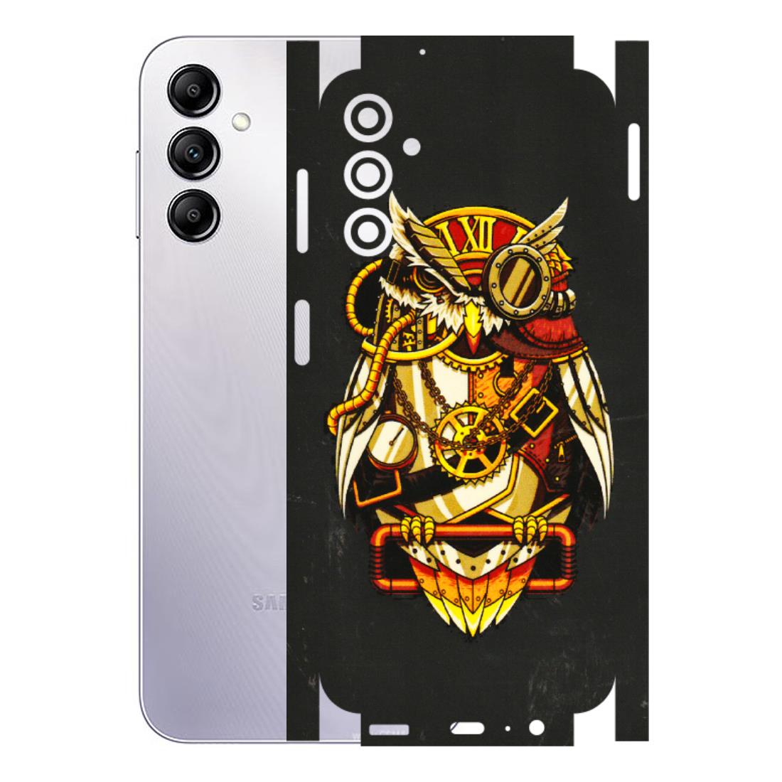 Samsung A/S Series Phone Skins (All Models) - Classy Smart Owl - 3D Embossed Finish (L-144) Samsung Galaxy A14 (5G)