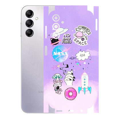 Samsung A/S Series Phone Skins (All Models) - I Need My Nasa Skin - 3D Embossed Finish (L-149) Samsung Galaxy A14 (5G)