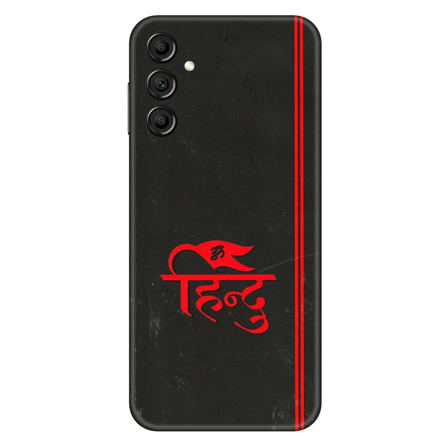 Samsung A/S Series Phone Skins (All Models) - Hindu Black - 3D Embossed Finish (L-153) Samsung Galaxy A14 (5G)