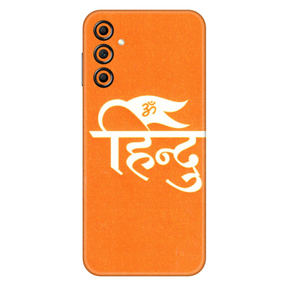 Samsung A/S Series Phone Skins (All Models) - Hindu Kesari - 3D Embossed Finish (L-154) Samsung Galaxy A14 (5G)