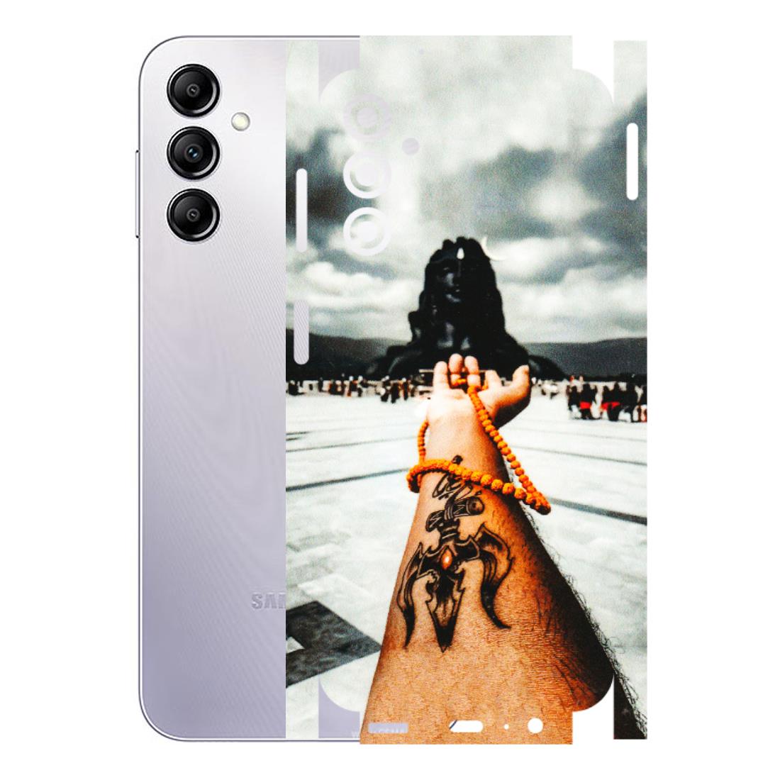 Samsung A/S Series Phone Skins (All Models) - Jai Adiyogi Mahakaal - 3D Embossed Finish (L-164) Samsung Galaxy A14 (5G)