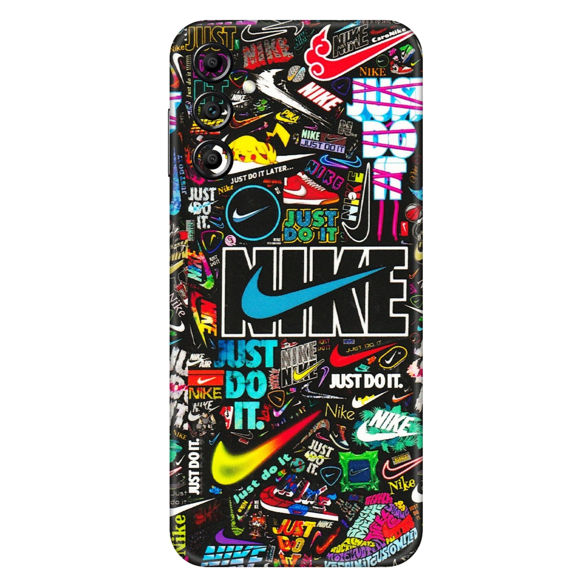 Samsung A/S Series Phone Skins (All Models) - Just Do It Doodles - 3D Embossed Finish (L-166) Samsung Galaxy A14 (5G)