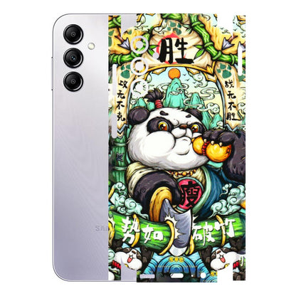 Samsung A/S Series Phone Skins (All Models) - Royal Rich Panda - 3D Embossed Finish (L-170) Samsung Galaxy A14 (5G)