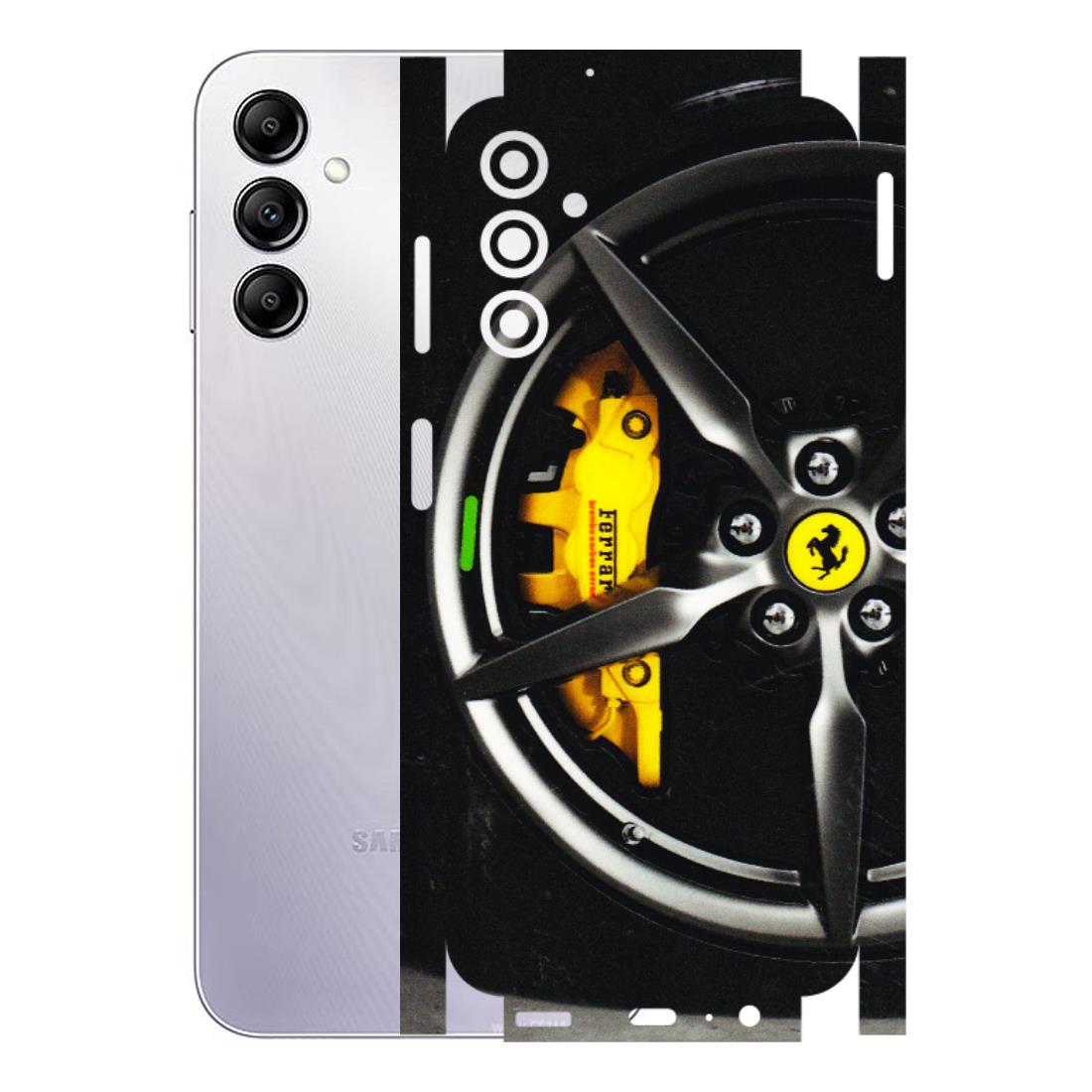 Samsung A/S Series Phone Skins (All Models) - Ferrari Wheel Alloy - 3D Embossed Finish (L-173) Samsung Galaxy A14 (5G)