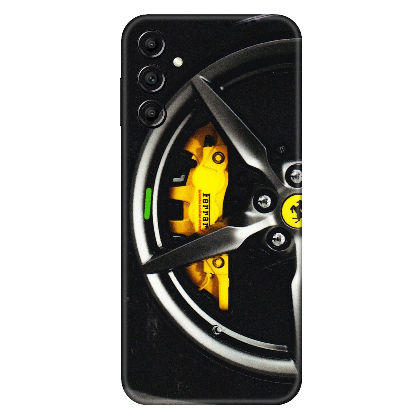 Samsung A/S Series Phone Skins (All Models) - Ferrari Wheel Alloy - 3D Embossed Finish (L-173) Samsung Galaxy A14 (5G)
