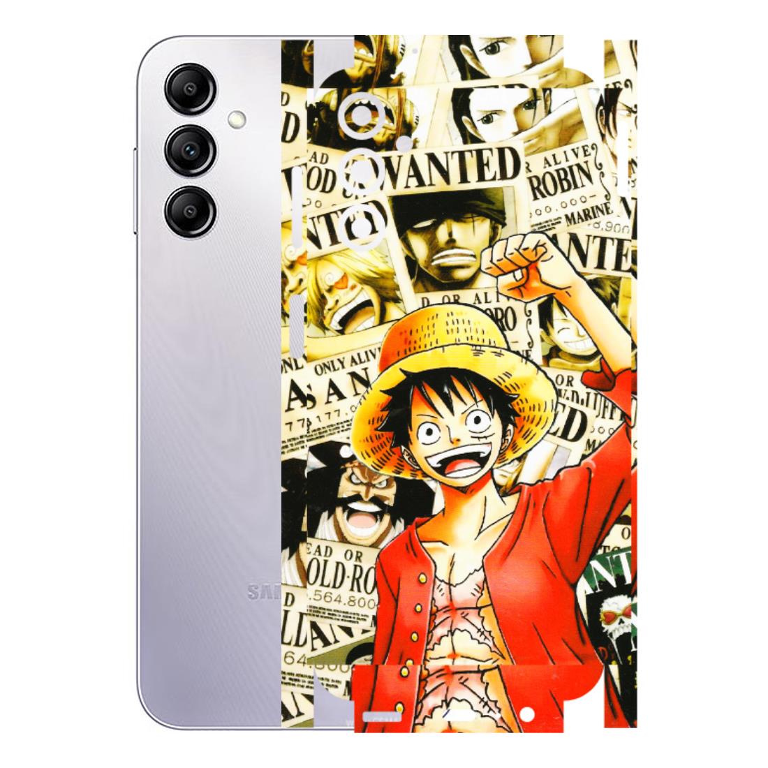 Samsung A/S Series Phone Skins (All Models) - Luffy Anime - 3D Embossed Finish (L-177) Samsung Galaxy A14 (5G)
