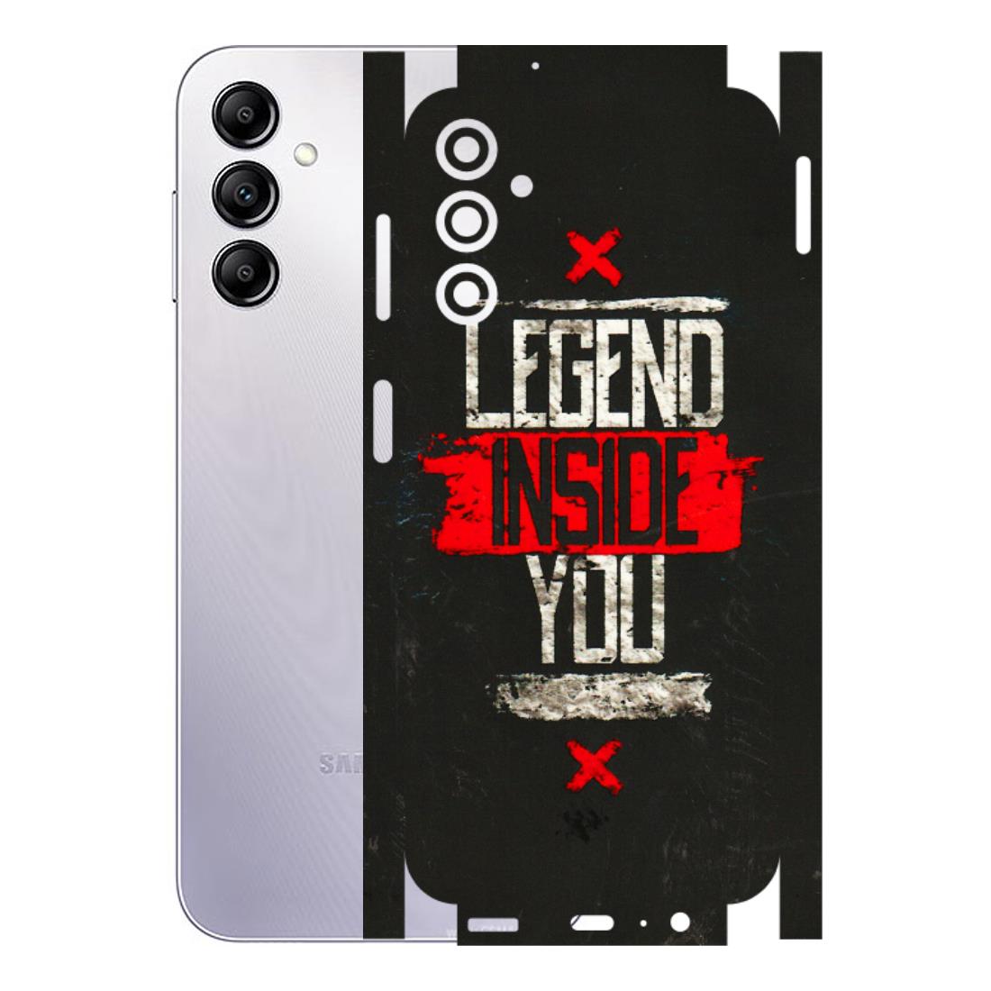 Samsung A/S Series Phone Skins (All Models) - Legend Inside You - 3D Embossed Finish (L-186) Samsung Galaxy A14 (5G)