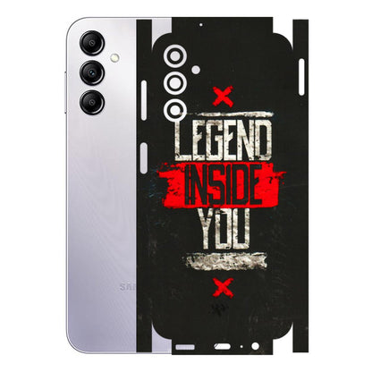 Samsung A/S Series Phone Skins (All Models) - Legend Inside You - 3D Embossed Finish (L-186) Samsung Galaxy A14 (5G)