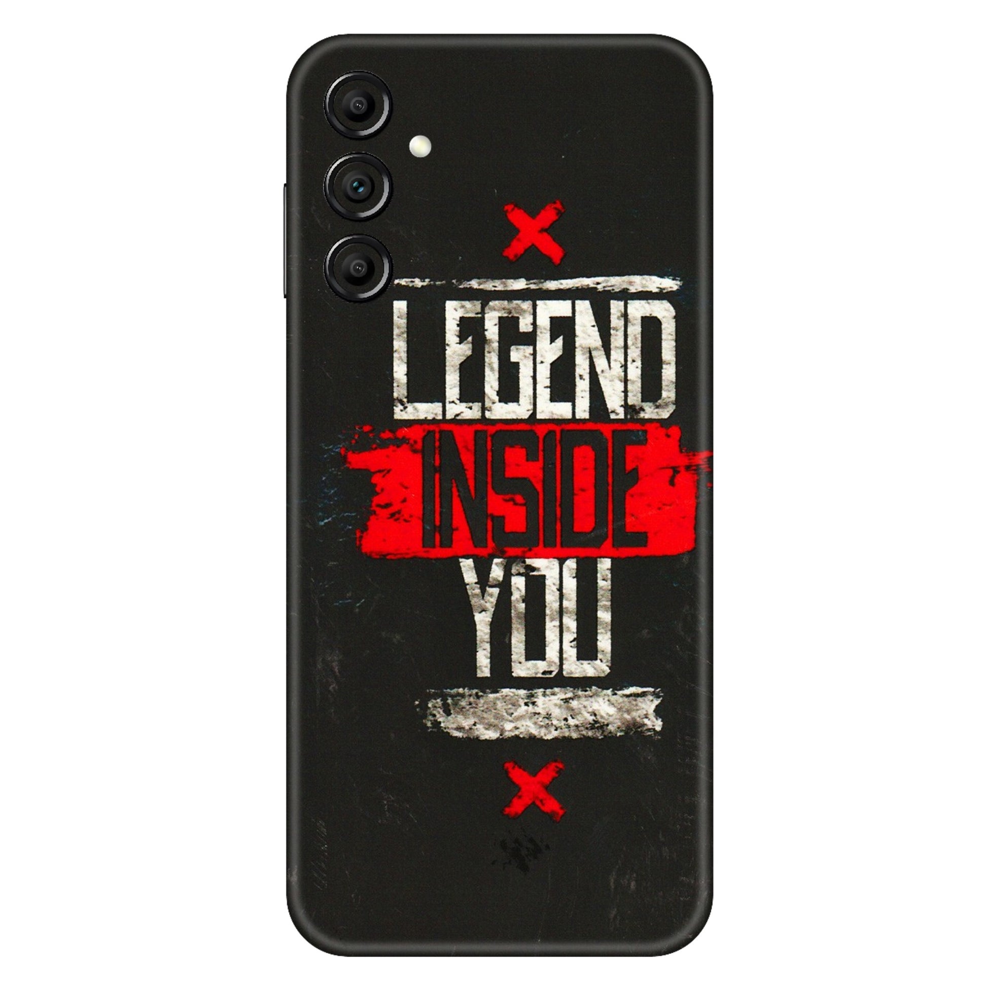 Samsung A/S Series Phone Skins (All Models) - Legend Inside You - 3D Embossed Finish (L-186) Samsung Galaxy A14 (5G)