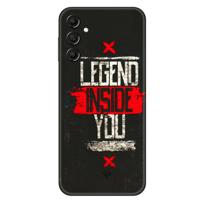 Samsung A/S Series Phone Skins (All Models) - Legend Inside You - 3D Embossed Finish (L-186) Samsung Galaxy A14 (5G)