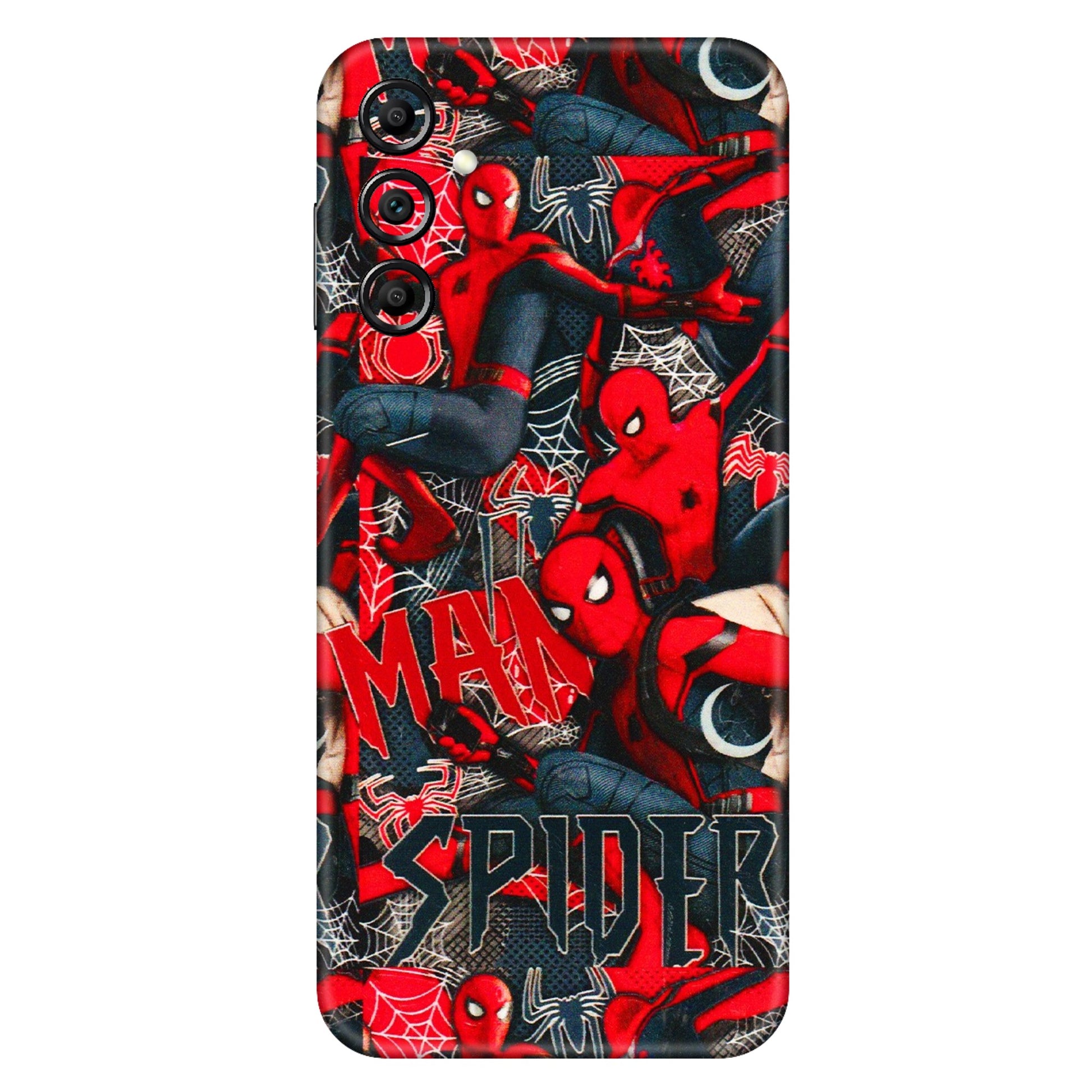Samsung A/S Series Phone Skins (All Models) - SpiderMan Cool - 3D Embossed Finish (L-188) Samsung Galaxy A14 (5G)