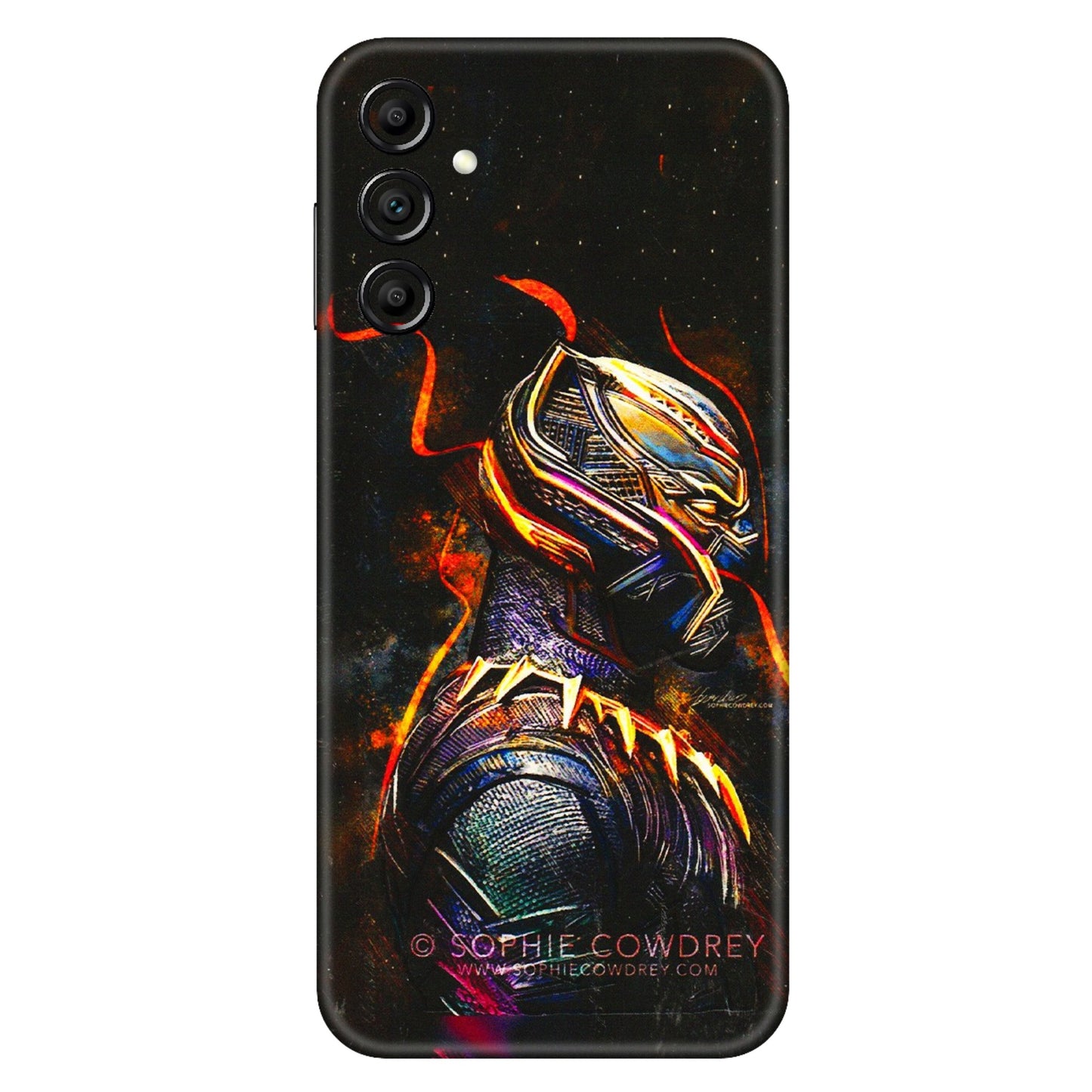 Samsung A/S Series Phone Skins (All Models) - Black Panther - 3D Embossed Finish (L-190) Samsung Galaxy A14 (5G)