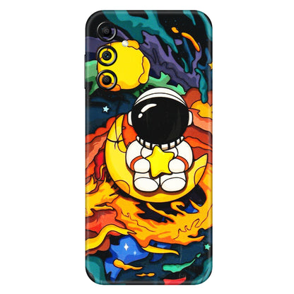 Samsung A/S Series Phone Skins (All Models) - Baby Astronaut - 3D Embossed Finish (L-197) Samsung Galaxy A14 (5G)