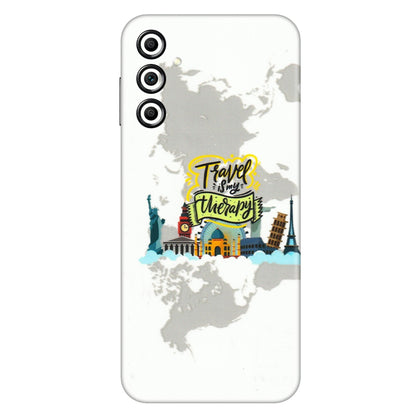 Samsung A/S Series Phone Skins (All Models) - Travel Therapy - 3D Embossed Finish (L-199) Samsung Galaxy A14 (5G)