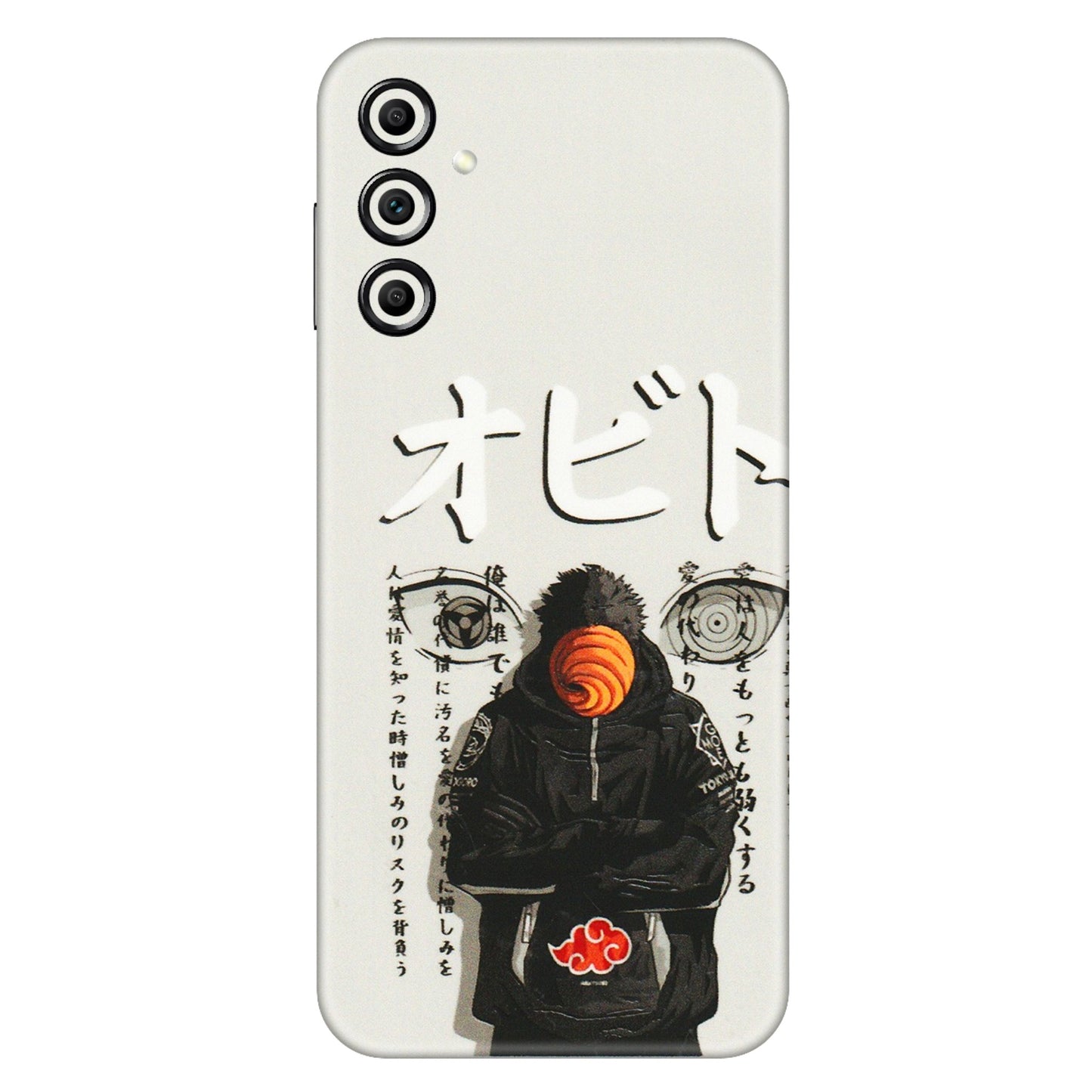 Samsung A/S Series Phone Skins (All Models) - Obito Anime Eye - 3D Embossed Finish (L-19) Samsung Galaxy A14 (5G)
