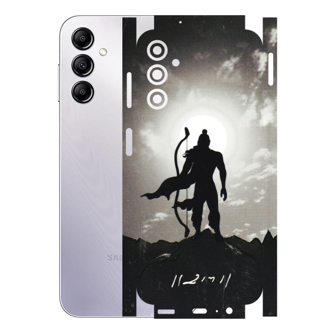 Samsung A/S Series Phone Skins (All Models) - Jai Siya Ram - 3D Embossed Finish (L-200) Samsung Galaxy A14 (5G)