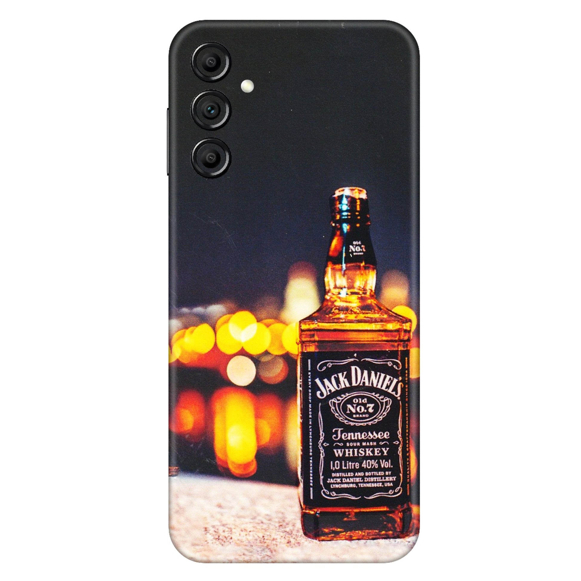 Samsung A/S Series Phone Skins (All Models) - JD Whiskey Bottle - 3D Embossed Finish (L-20) Samsung Galaxy A14 (5G)