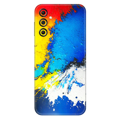 Samsung A/S Series Phone Skins (All Models) - Acrylic Paint Spill - 3D Embossed Finish (L-229) Samsung Galaxy A14 (5G)