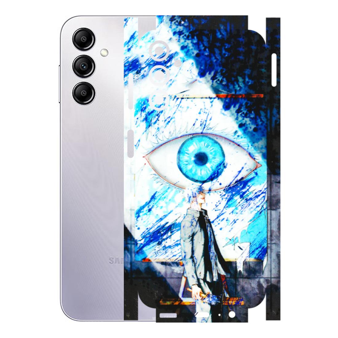 Samsung A/S Series Phone Skins (All Models) - Gojo Satoru evil eye - 3D Embossed Finish (L-239) Samsung Galaxy A14 (5G)