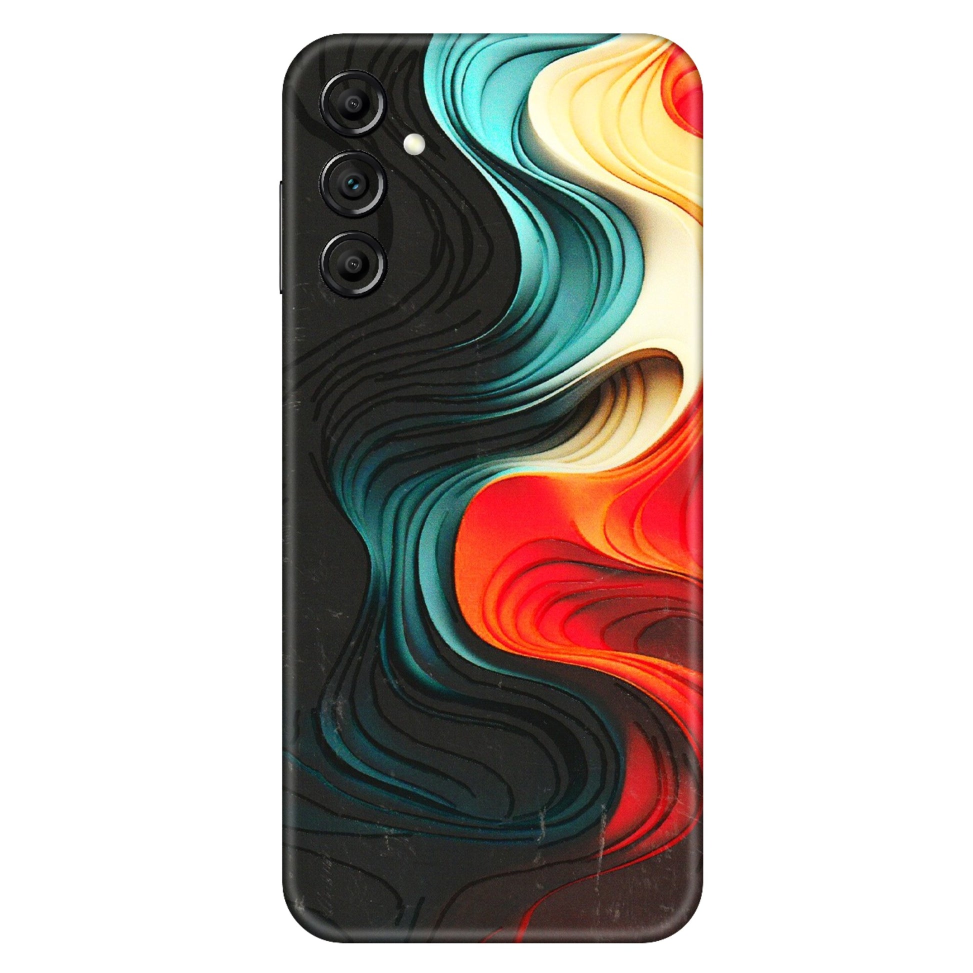 Samsung A/S Series Phone Skins (All Models) - The Silky Swirl - 3D Embossed Finish (L-240) Samsung Galaxy A14 (5G)