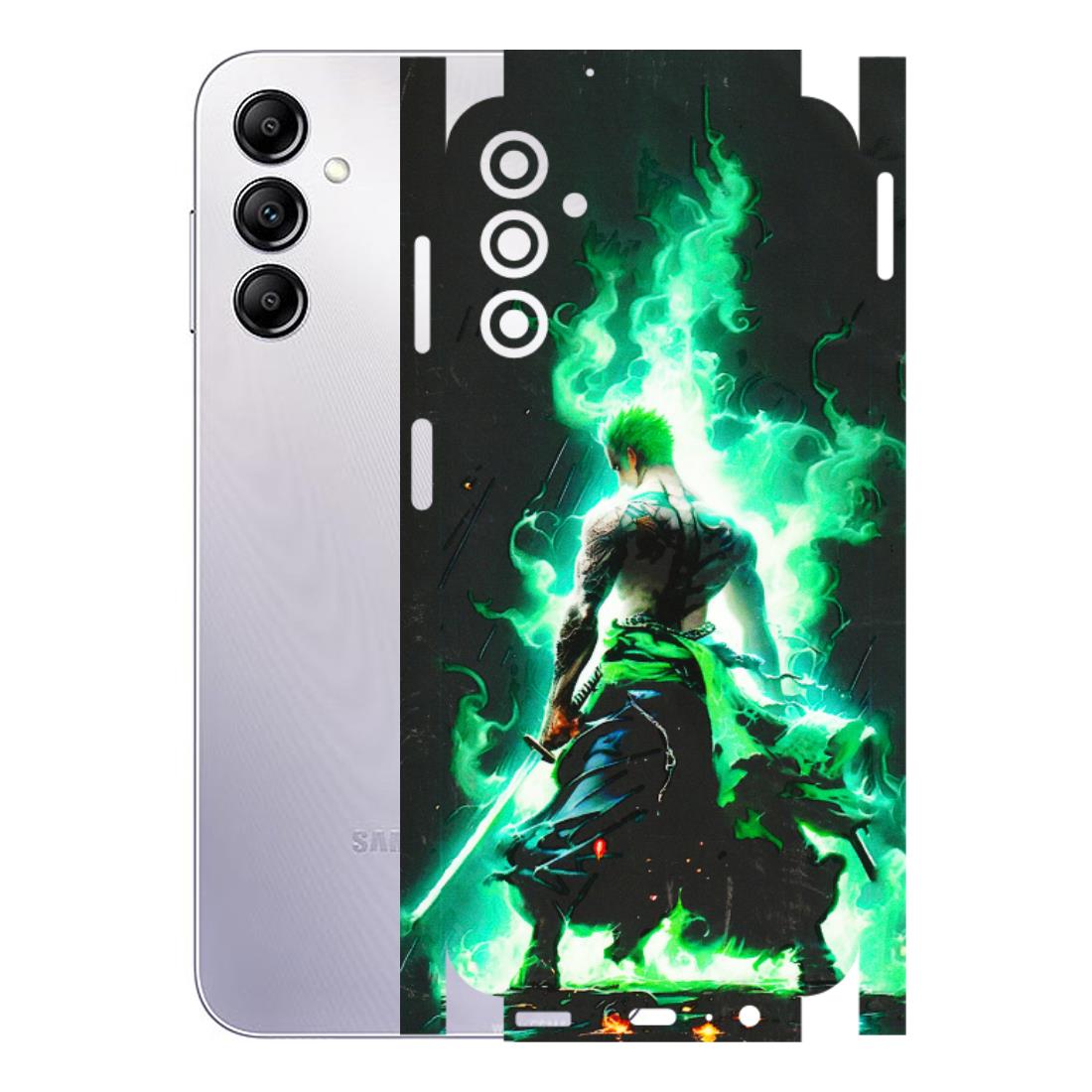 Samsung A/S Series Phone Skins (All Models) - Zoro Sword - 3D Embossed Finish (L-241) Samsung Galaxy A14 (5G)