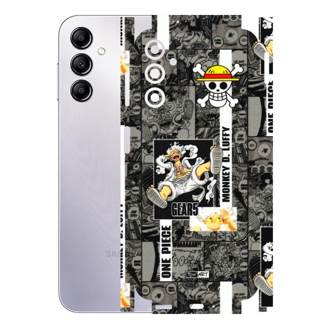 Samsung A/S Series Phone Skins (All Models) - Cuffy Anime MonkeyCamic - 3D Embossed Finish (L-242) Samsung Galaxy A14 (5G)