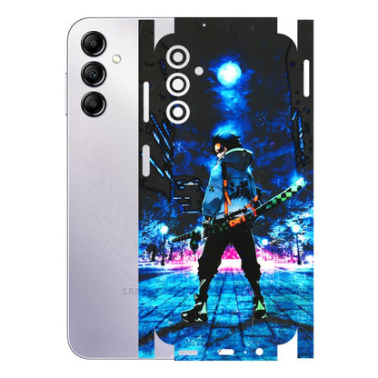 Samsung A/S Series Phone Skins (All Models) - Demon Slayer Sword - 3D Embossed Finish (L-247) Samsung Galaxy A14 (5G)