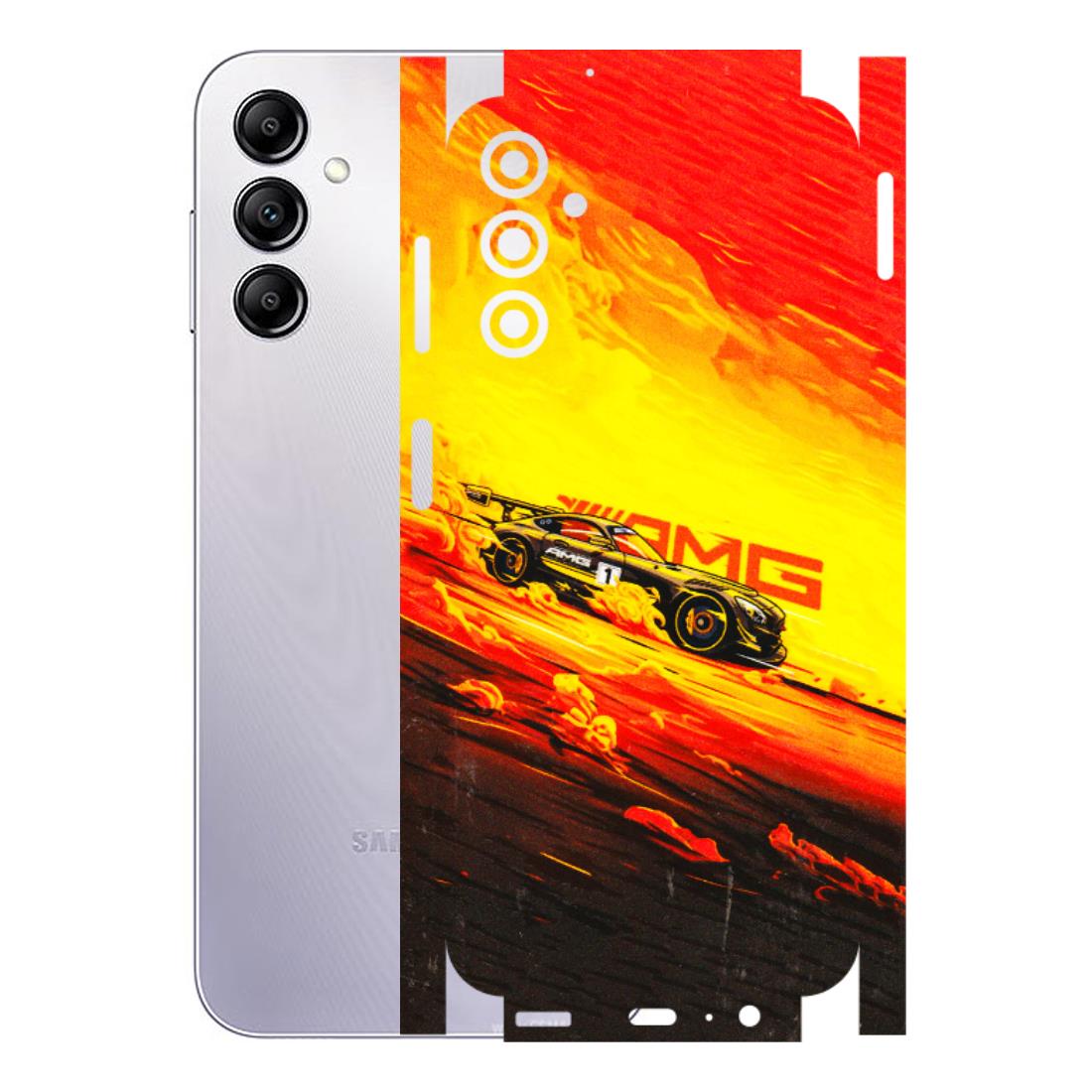 Samsung A/S Series Phone Skins (All Models) - AMG Car Speed Cover - 3D Embossed Finish (L-256) Samsung Galaxy A14 (5G)