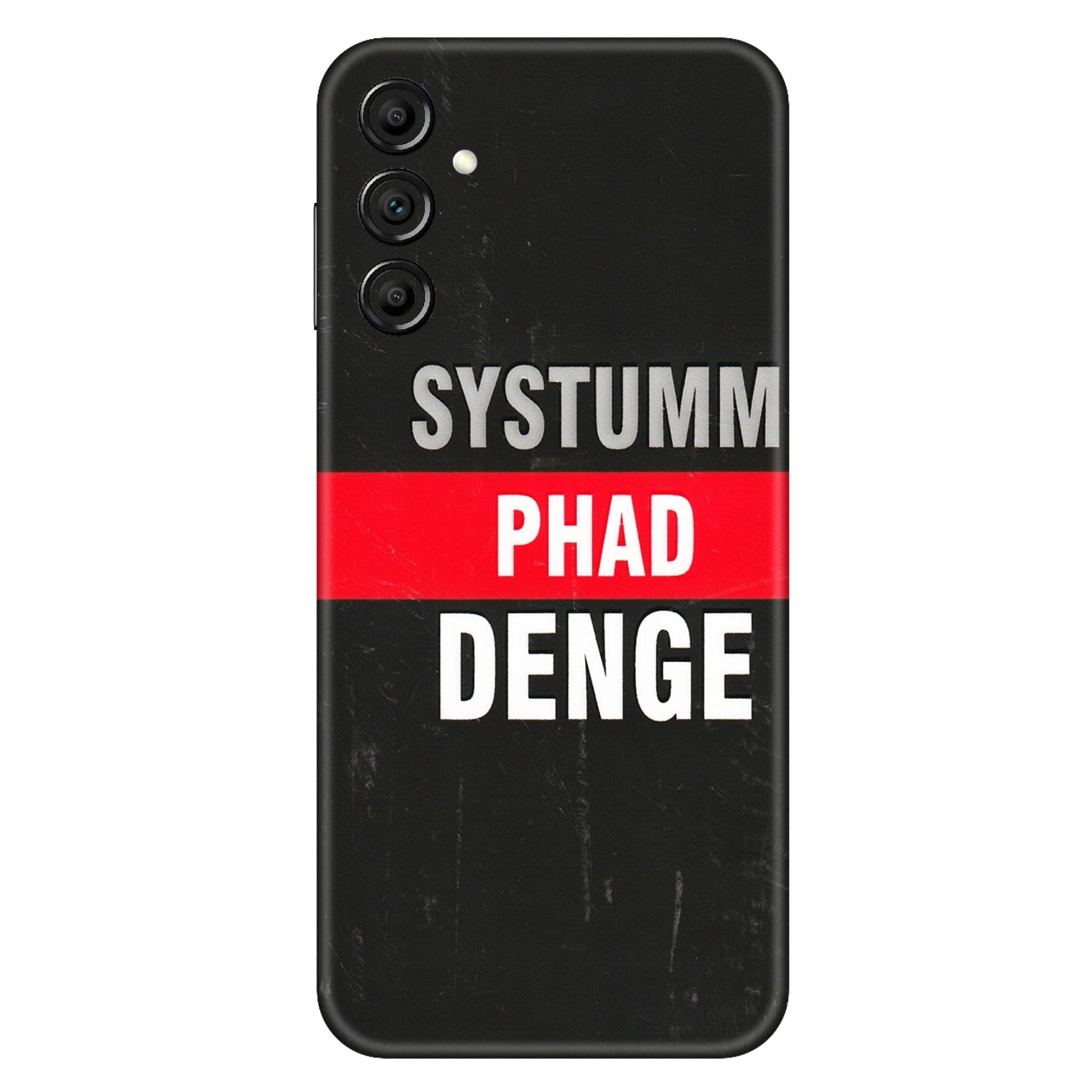 Samsung A/S Series Phone Skins (All Models) - Systumm Phad Denge - 3D Embossed Finish (L-278) Samsung Galaxy A14 (5G)