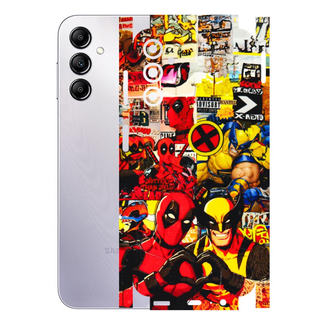 Samsung A/S Series Phone Skins (All Models) - Spidy Wolverine - 3D Embossed Finish (L-310) Samsung Galaxy A14 (5G)