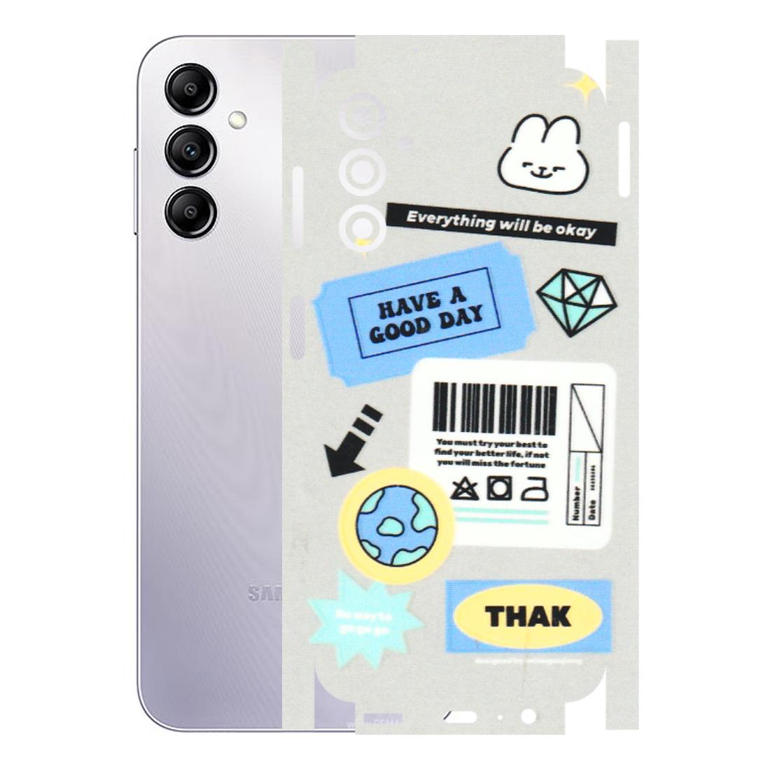Samsung A/S Series Phone Skins (All Models) - Will Be Okay Design - 3D Embossed Finish (L-316) Samsung Galaxy A14 (5G)