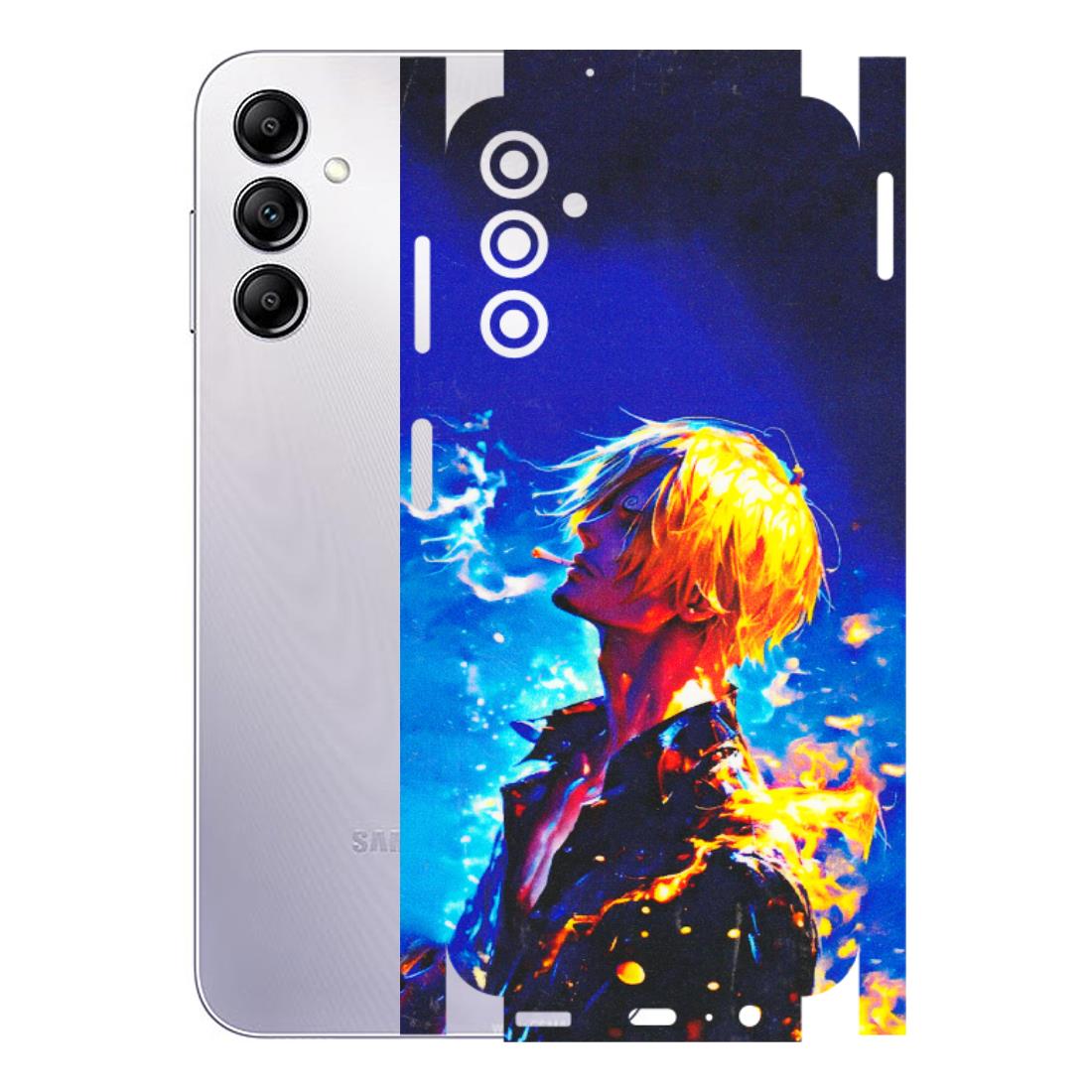 Samsung A/S Series Phone Skins (All Models) - Sanji Vinsmoke One Piece - 3D Embossed Finish (L-319) Samsung Galaxy A14 (5G)