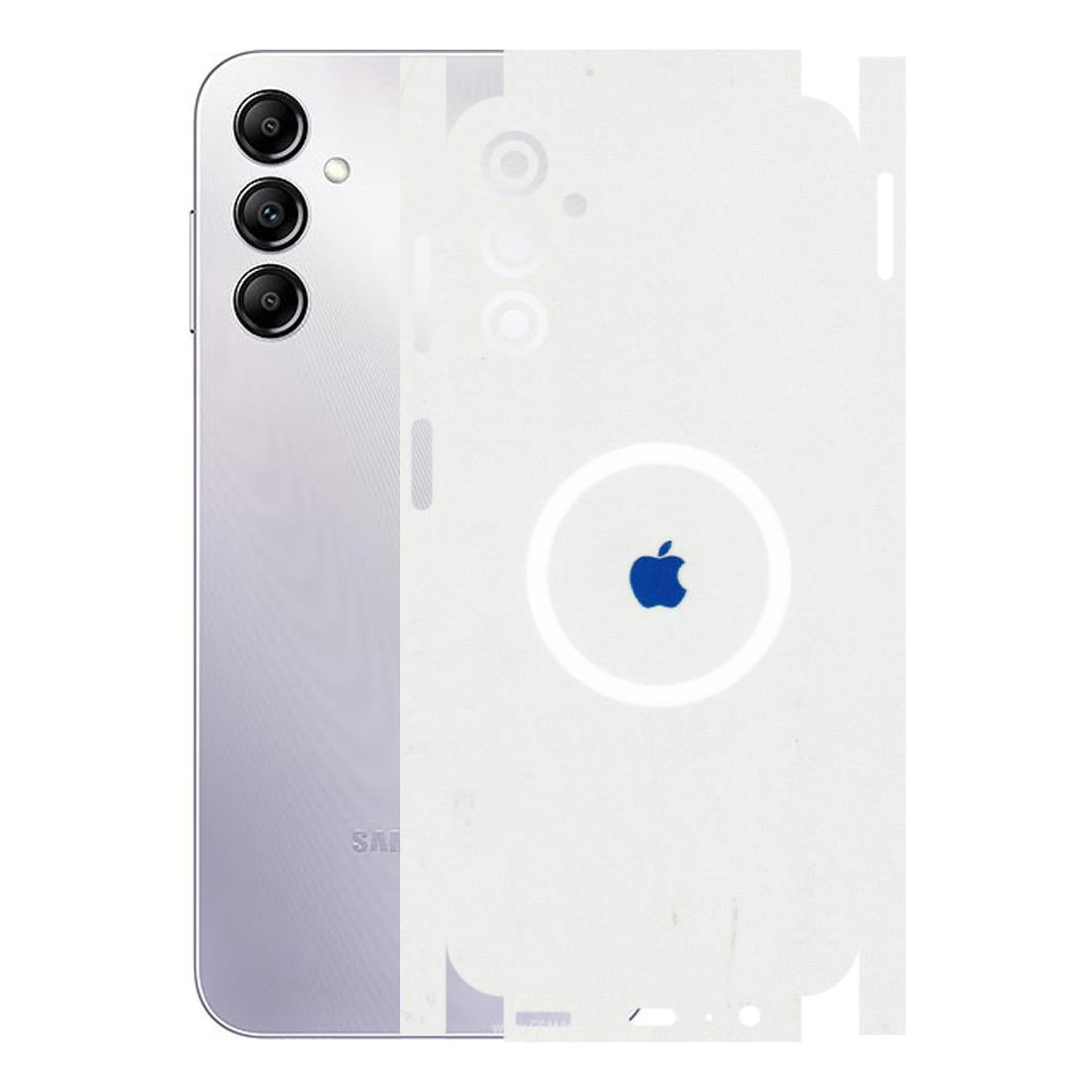 Samsung A/S Series Phone Skins (All Models) - iPhone Magsafe Logo - 3D Embossed Finish (L-320) Samsung Galaxy A14 (5G)